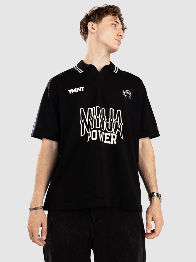 Redefined Rebel CCTurtles Knit Boxy Fit Polo