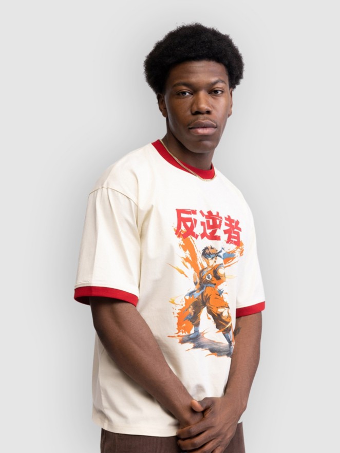 Redefined Rebel CCAnime Contrast Oversized Fit T-Shirt