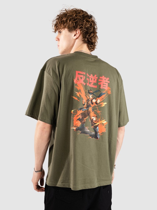 Redefined Rebel CCAnime Fight Oversized Fit T-Shirt