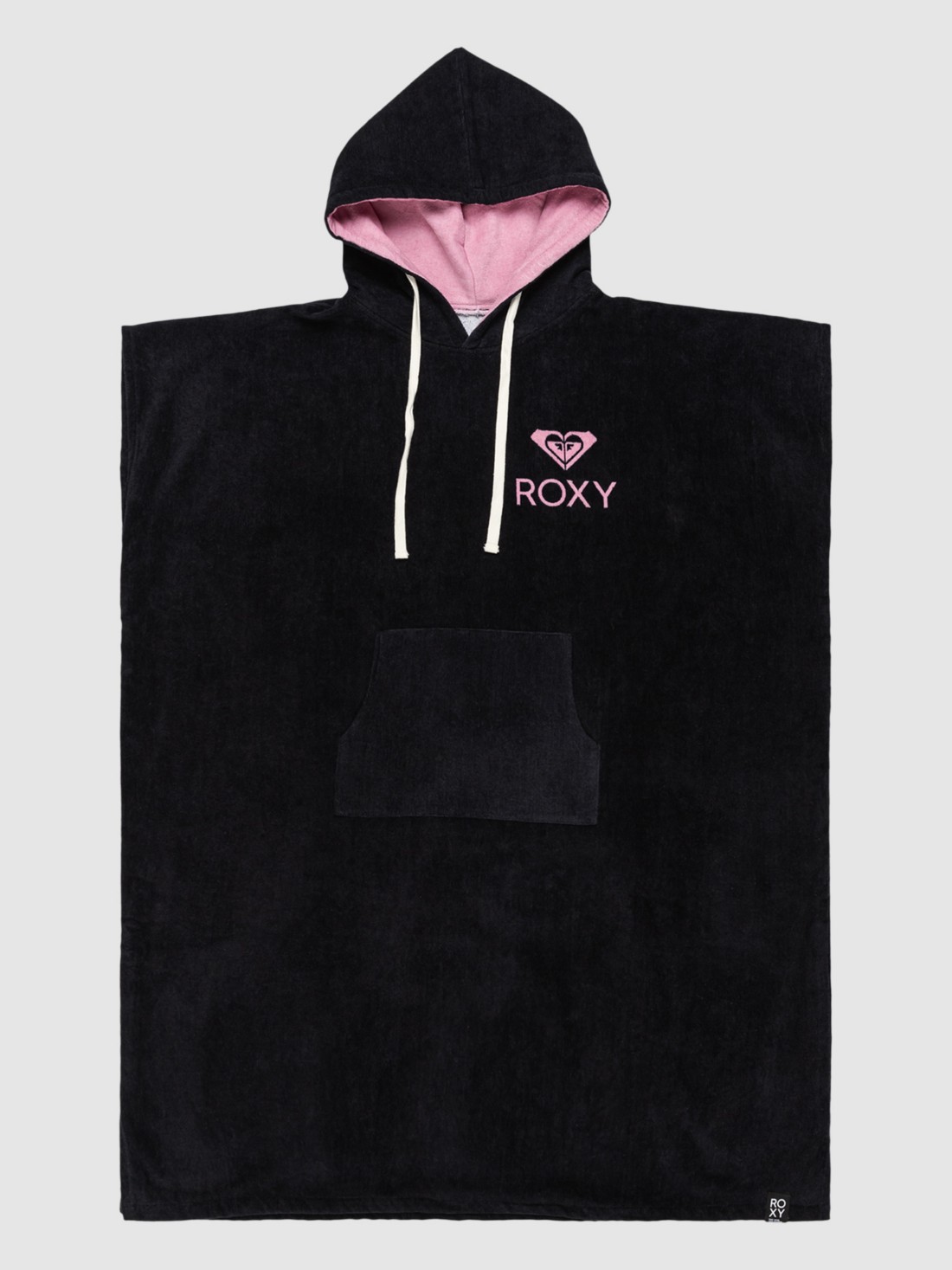 Roxy Infinite Lagoon Surf Poncho anthracite_KVJW