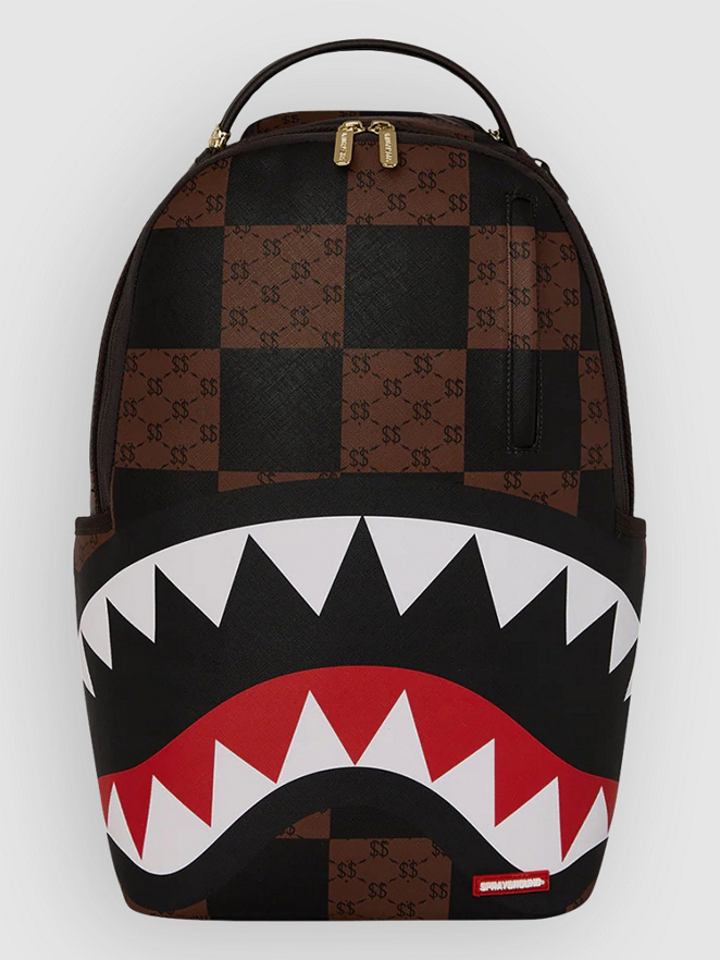 Sprayground Enlarged Check Paris Backpack