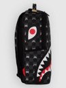 Sprayground Gray Peeking Character Check Rygsæk