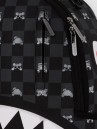 Sprayground Gray Peeking Character Check Backpack