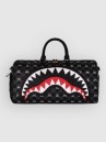 Sprayground Gray Peeking Character Check Duffle Travel B