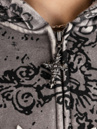 Vitriol Scrolls Zip Hoodie