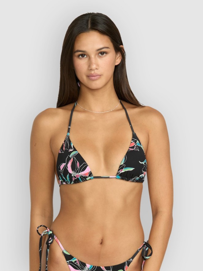 Volcom Dream In Bloom Halter Tri Bikini Top