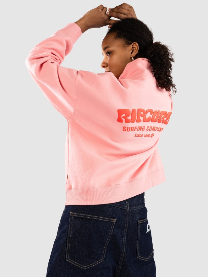 Rip Curl Surf Puff 1/4 Zip Felpa