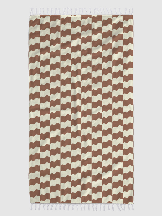 Slowtide Checker Driftweave Turkish Handduk