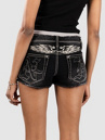 Ninth Hall Alyssia Cut Off Waistband Shorts