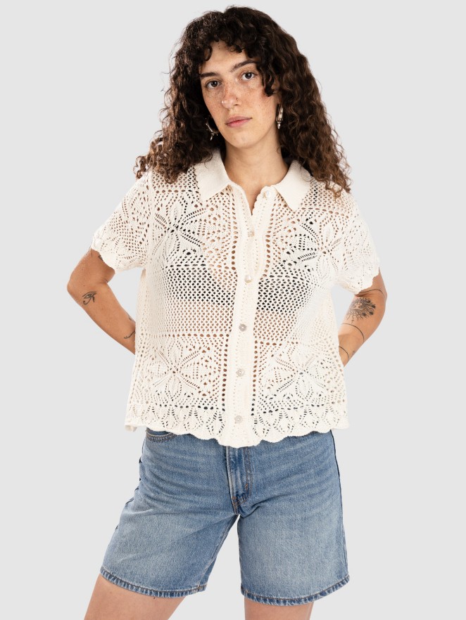 Levi's Susanna Floral Crochet Tricko
