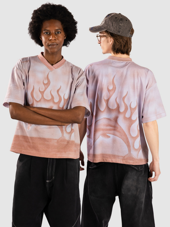 Jungles Jungles Flaming Dolphin Jersey T-Shirt