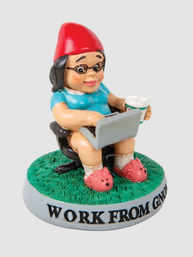 Big Mouth Toys Female Work From Gnome