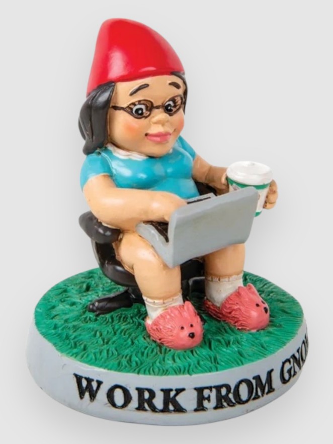 Big Mouth Toys Female Work From Gnome