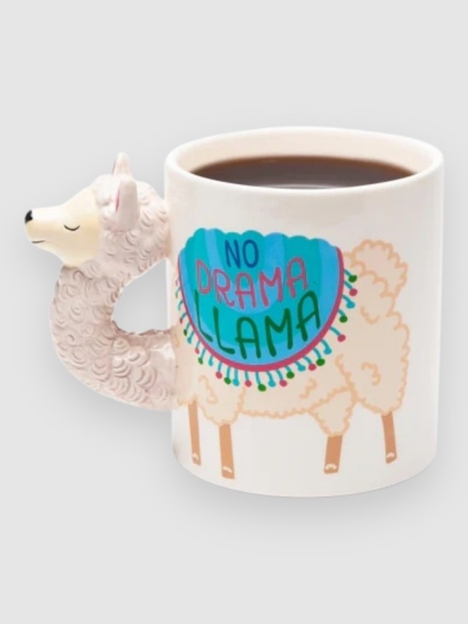 Big Mouth Toys Drama Llama Coffee Mukit