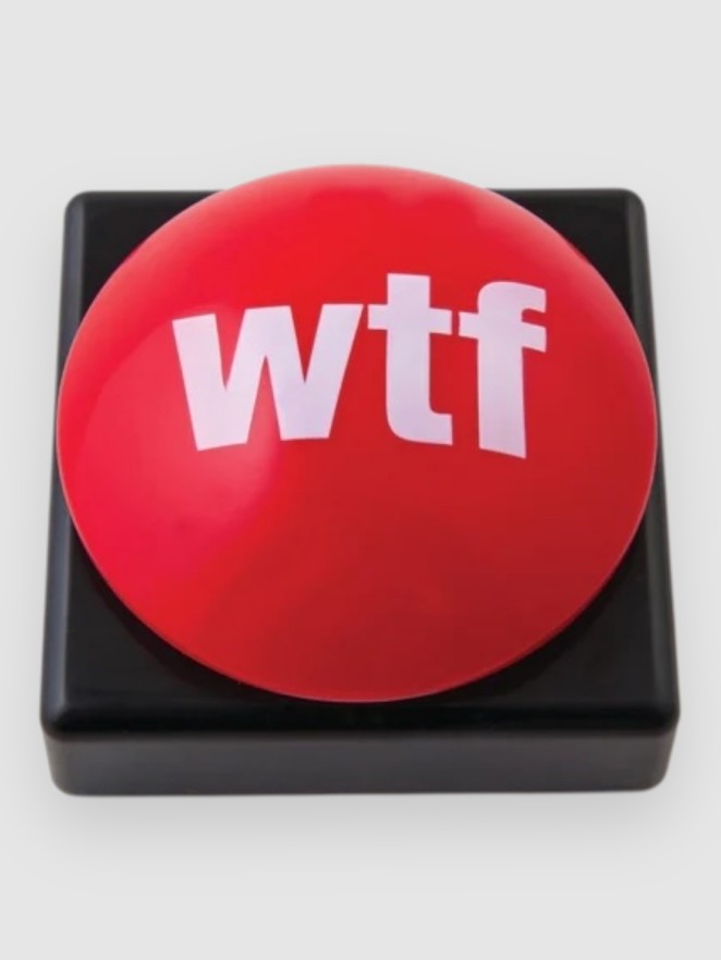 Big Mouth Toys Wtf?! Slammer Button