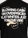 Another Cotton Lab Overpriced Flat Whites T-Shirt