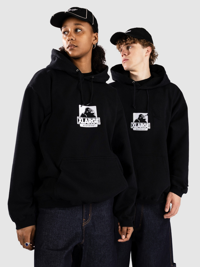 XLARGE Og Logo Felpa con Cappuccio