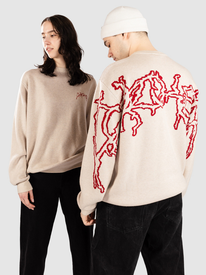 Jacker Skeleton Knit Pull