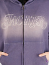 Jacker Rough Garment Dyed Premium Zip Hoodie