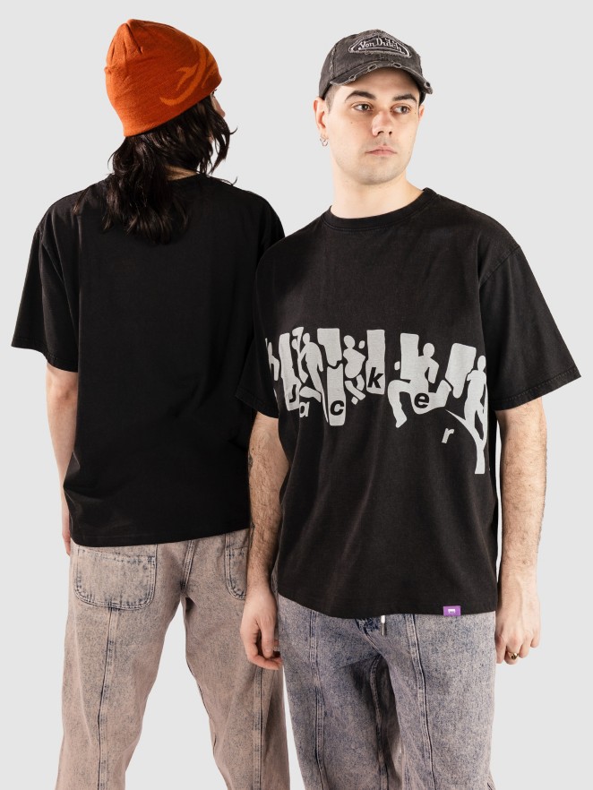 Jacker Mirror Maze Garment Dyed T-Shirt