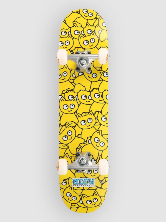 Meow Skateboards Sticker Pile Soft Top CMYK 6.75″ Complete