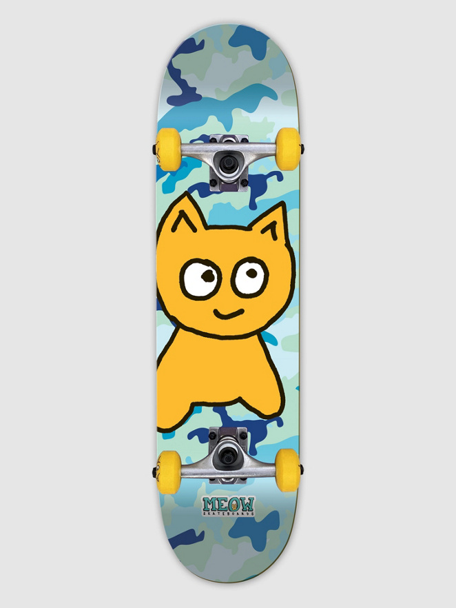 Meow Skateboards Big Cat Camo 8″ Skateboard complet