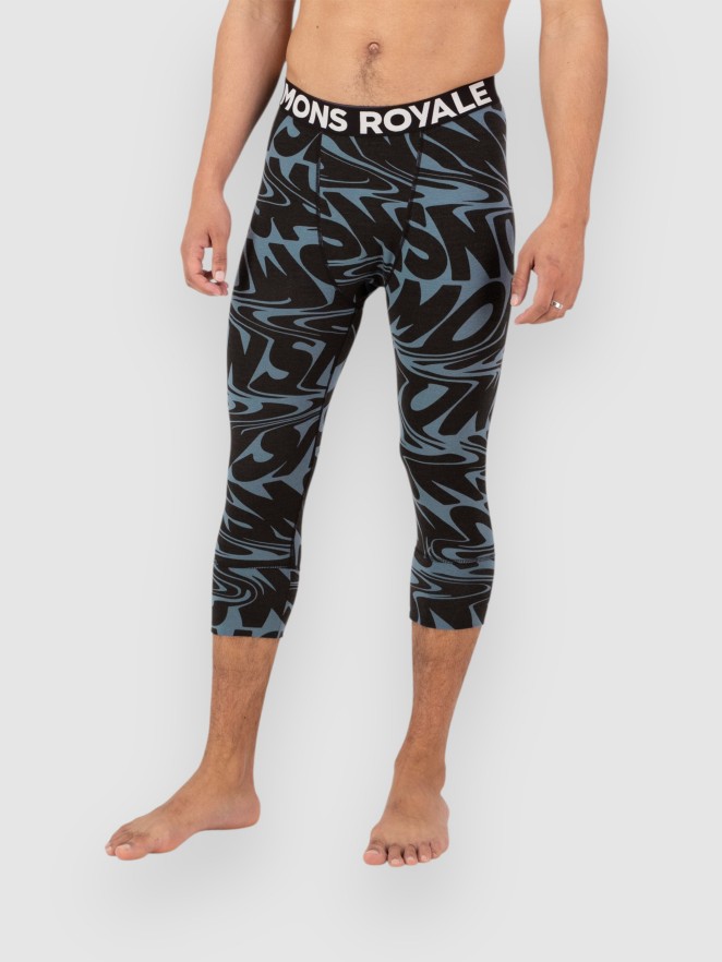 Mons Royale Merino Cascade Flex 3/4 Legging Aluskerrastohousut
