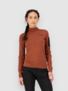 Mons Royale Diversion Merino Mock Neck Long Sleeve Tech