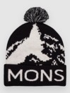 Mons Royale Mtn Pixel Merino Pom Pom Beanie