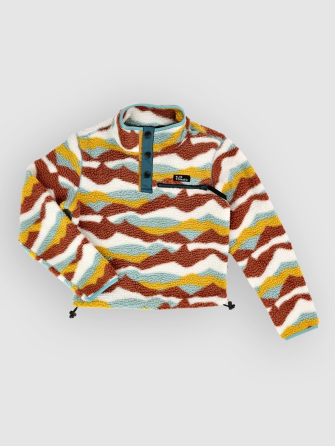 Blue Tomato Mountainscape Kids Pulover iz flisa