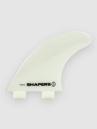Shapers Fins Fibreflex River Medium Thruster Single T Fins