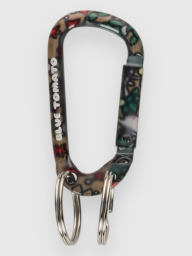 Blue Tomato Basic Patterned Carabiner