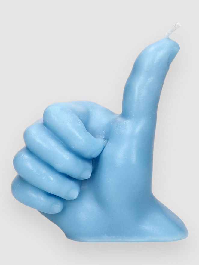 Blue Tomato Thumbs Up Candle