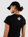 Affliction Flaming Dragon Crop Baby T-Shirt