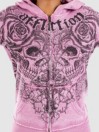 Affliction Forgotten Burnout Zip Hoodie