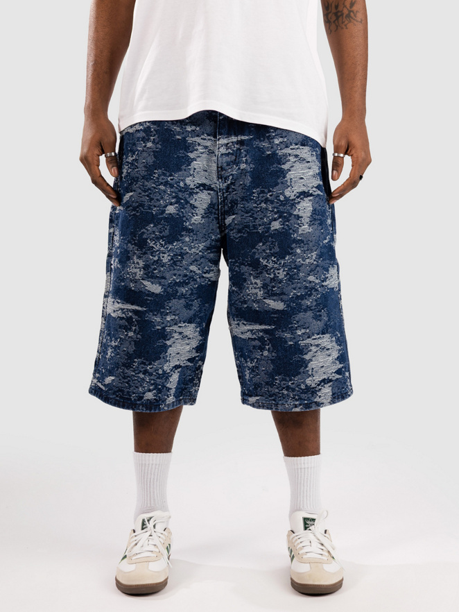 Blue Tomato Jacquard Denim Shorts