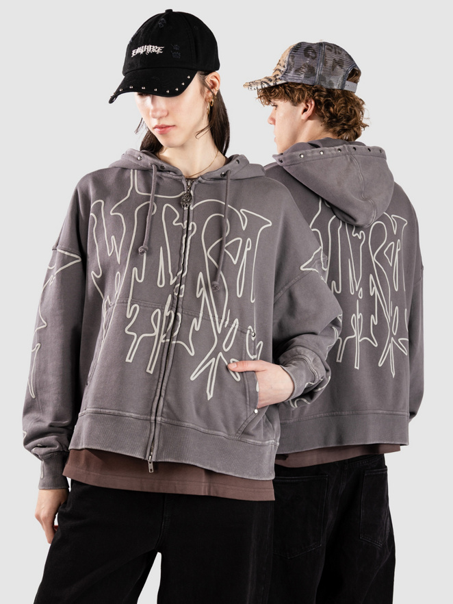 Vitriol Stud Zip Hoodie