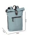 New Rebels Mart New York Rolltop 16L Rucksack