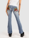 Ninth Hall Alyssia Rose Rhinestone Jeans