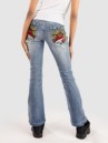 Ninth Hall Alyssia Rose Rhinestone Jeans