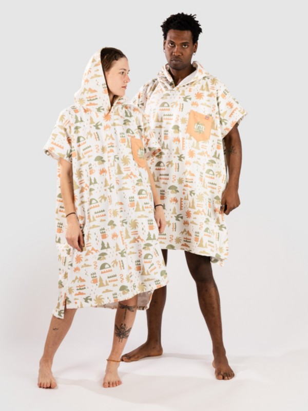 After Outdoor Series Surf Poncho  cream