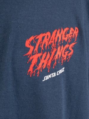 Stranger Things Uniseks T-shirt met korte mouwen voor kinderen, zwart, 128 cm