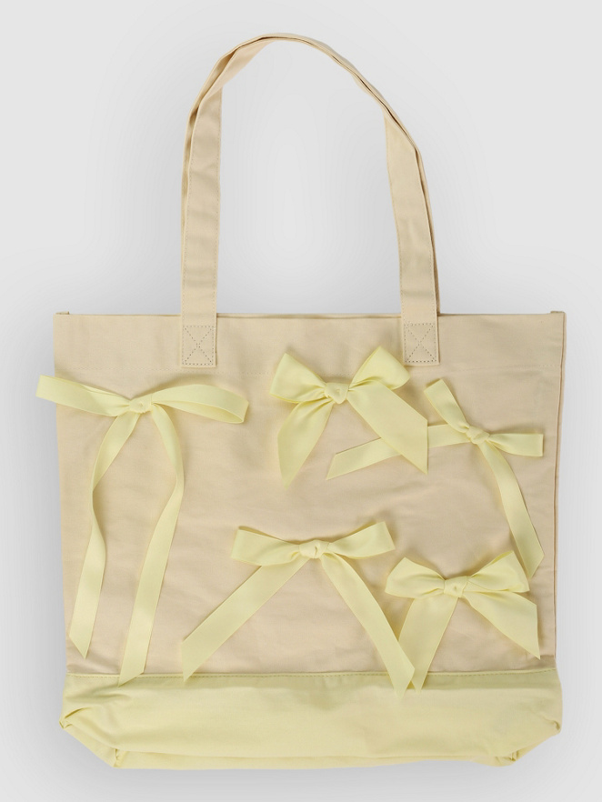 Blue Tomato Bow Tote Bag