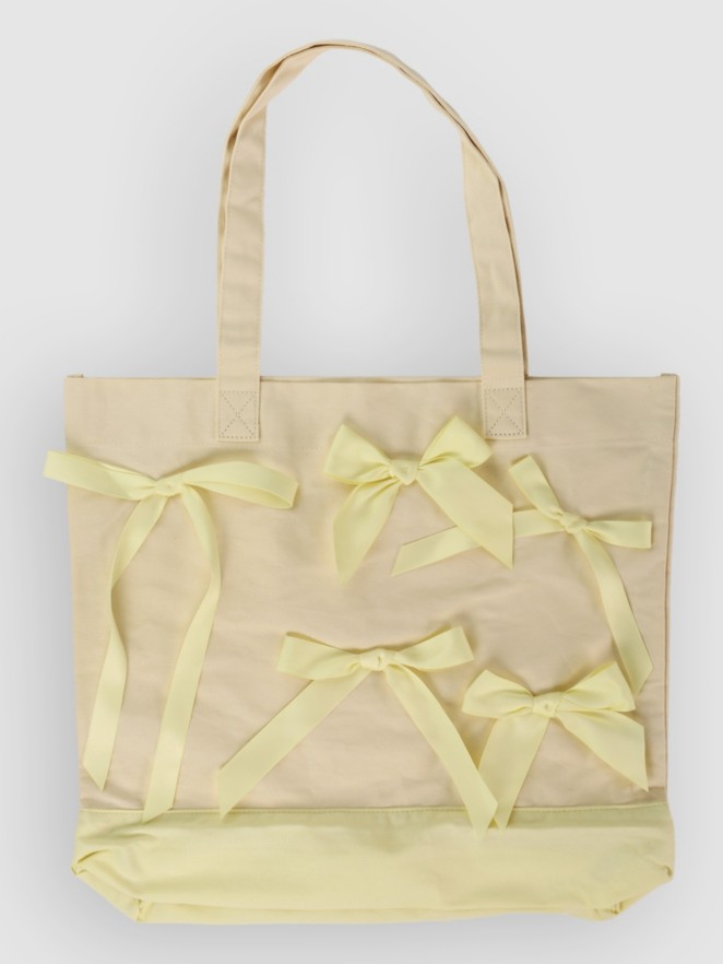 Blue Tomato Bow Tote Bag