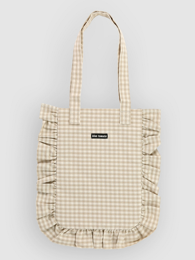 Blue Tomato Ruffle Tote Bag