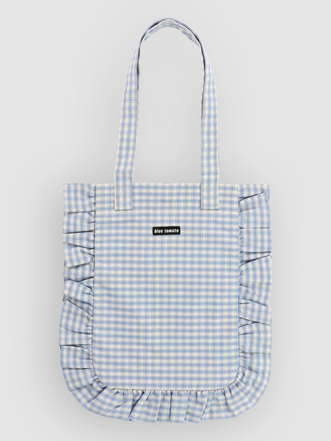 Blue Tomato Ruffle Tote Bag