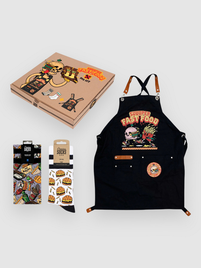 American Socks Suuuper Fast Food BBQ Set
