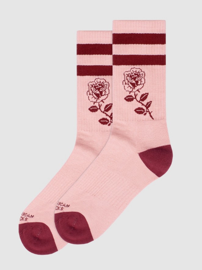 American Socks Rose - Mid High Socken