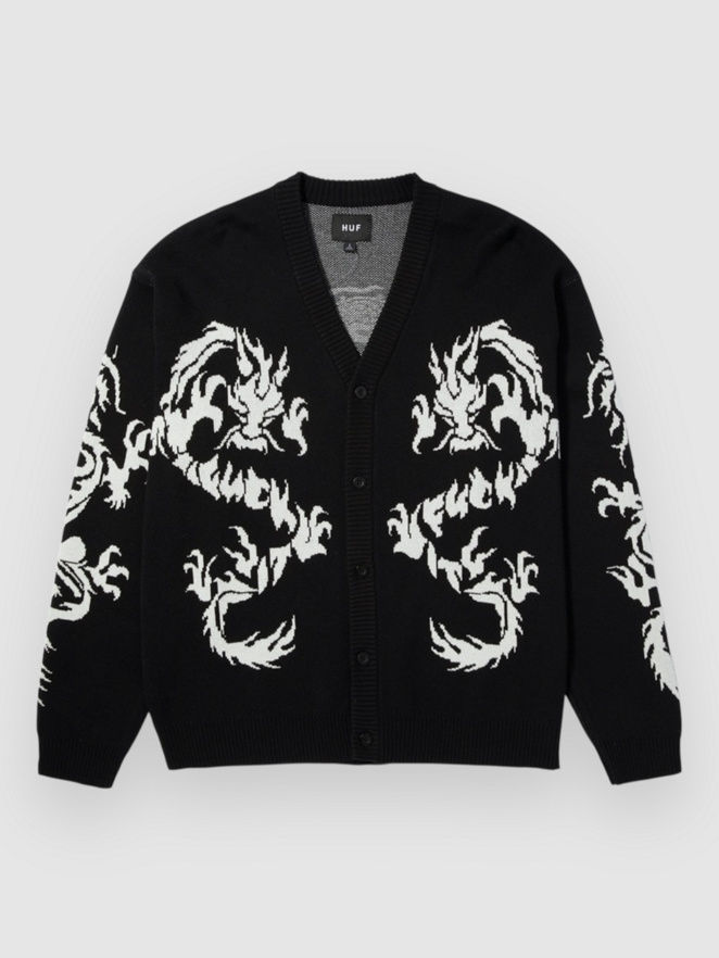 HUF Twin Dragon Strickjacke