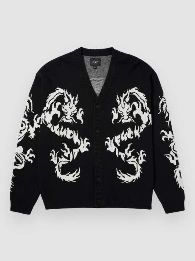 HUF Twin Dragon Strickjacke